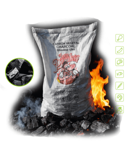 Steak na gril - Loco Parrillero | Carbon vegetal Charcoal