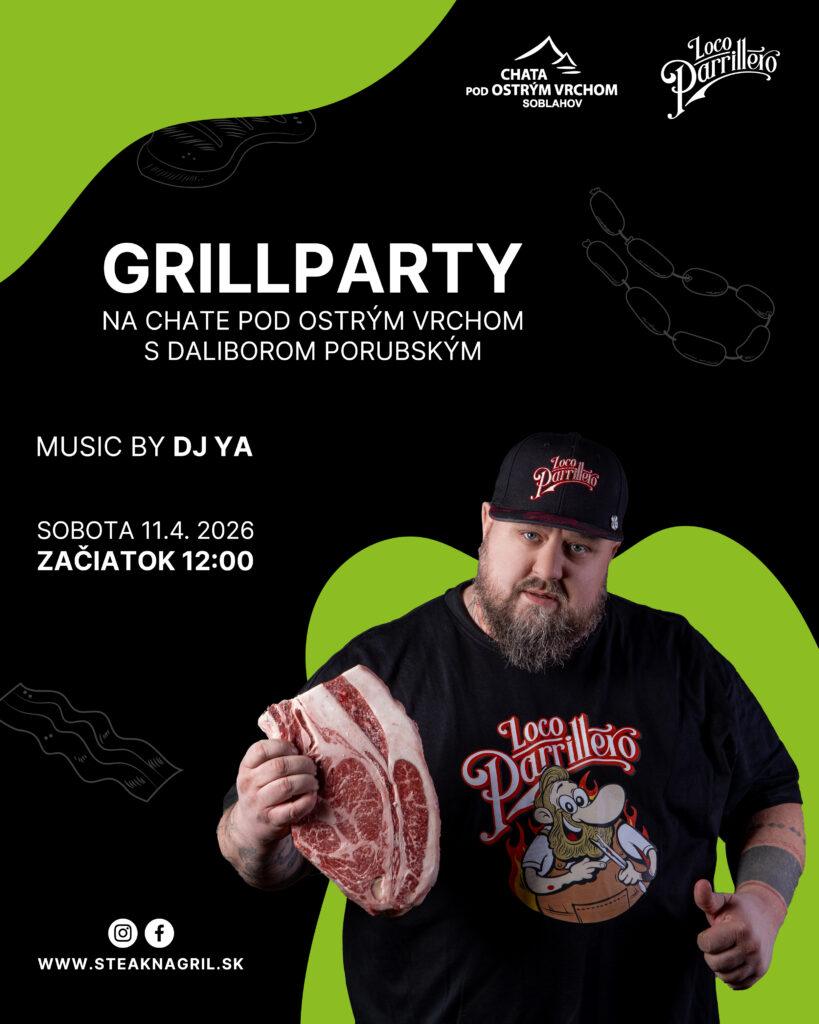 Steak na gril - Loco Parrillero | Chata ostrý vrch